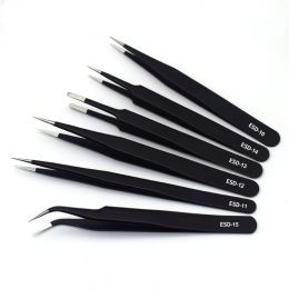 Stainless Steel Antistatic Pointed Tweezers