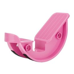 1pc Foot Stretcher Rocker; Calf Ankle Stretch Board For Achilles Tendinitis Muscle Stretch Yoga Fitness Sport Massage Auxiliary Board - Pink