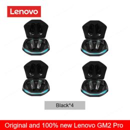 Original Lenovo GM2 Pro 5.3 Earphone Bluetooth Wireless Earbuds Low Latency Headphones HD Call Dual Mode Gaming Headset With Mic - black 4