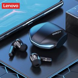 Original Lenovo GM2 Pro 5.3 Earphone Bluetooth Wireless Earbuds Low Latency Headphones HD Call Dual Mode Gaming Headset With Mic - GM2 Pro Black