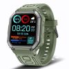 SENBONO C20s Smart Watch Men 320 MAh Smart Watch Music Player Fitness Tracker BT Dial Call Multi Sport Modes Smartwatch For IOS Android - Green