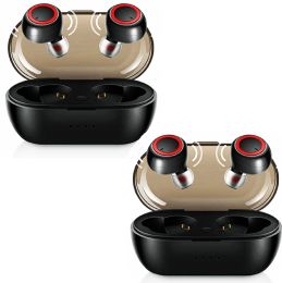 Earphones Magnetic Waterproof Wireless Bluetooth Earpods Headphones In Ear buds Pods Bluetooth Ear Pod Mic 5 Core EP01 - 2 Pieces