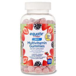 Equate Men's Multivitamin Gummies Dietary Supplement;  150 Count - Equate