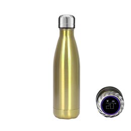 Aquaala UV Water Bottle With Temp Cap - GOLD # 5