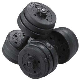 Adjustable Dumbbell Set for Home and Gym Exercise, Black, - 44