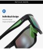 Sports Sunglasses Polarized Photochromic Night Vision Sunglasses - Black frame discoloration