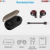 Earphones Magnetic Waterproof Wireless Bluetooth Earpods Headphones In Ear buds Pods Bluetooth Ear Pod Mic 5 Core EP01 - 4 Pieces